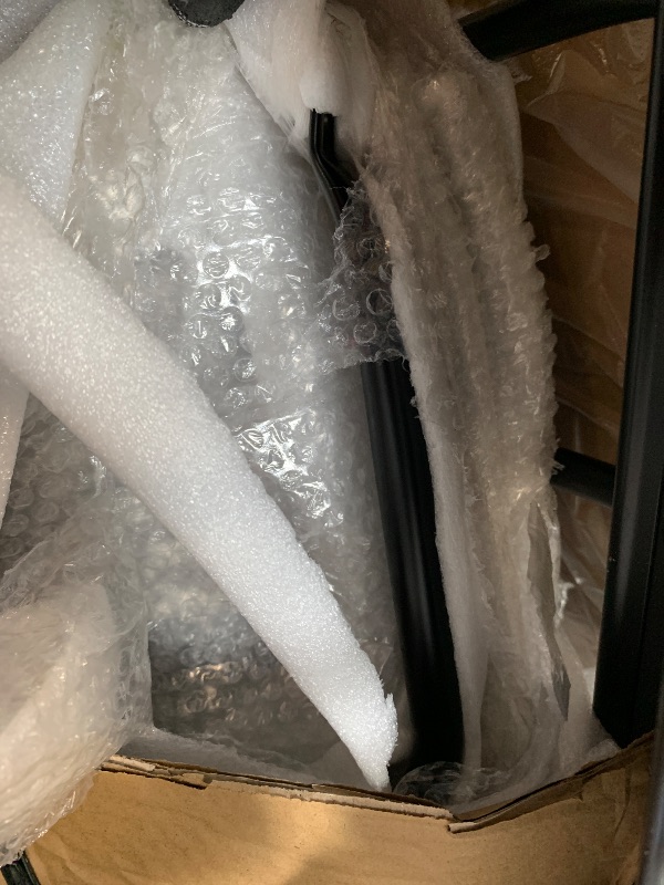 Photo 1 of ** MISSING HARDWARE**
Yaheetech 30" Metal Barstools Set of 4 Bar Height Bar Stools with Wooden Top Low Back Industrial Bar Stools Metal Stool for Indoor-Outdoor Counter Stools with Wooden Seat Matte Black