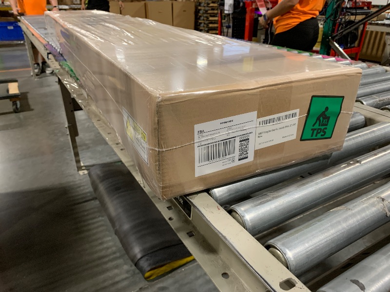 Photo 1 of ** SEALED**
JUBEST 48" x 84" Barn Door, Slding Barn Doors Kit Wave Shape Door Panel with Hardware Kit Include, Easy Installation, Solid Wood, MDF & PVC Covered, White