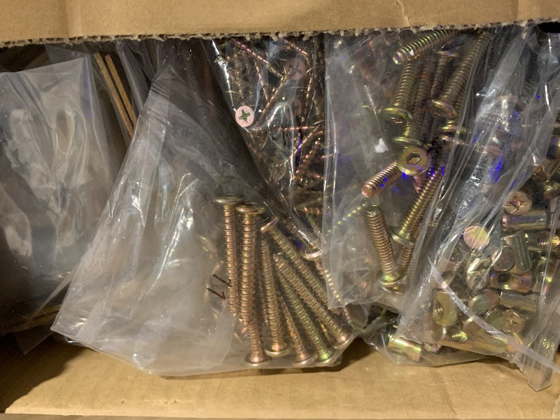 Photo 1 of ** 3 BOXES**
Merax Twin Over Twin House Bunk Bed, Wooden Bed Frame with Trundle and Slide, Storage Staircase, Roof and Window Design, White