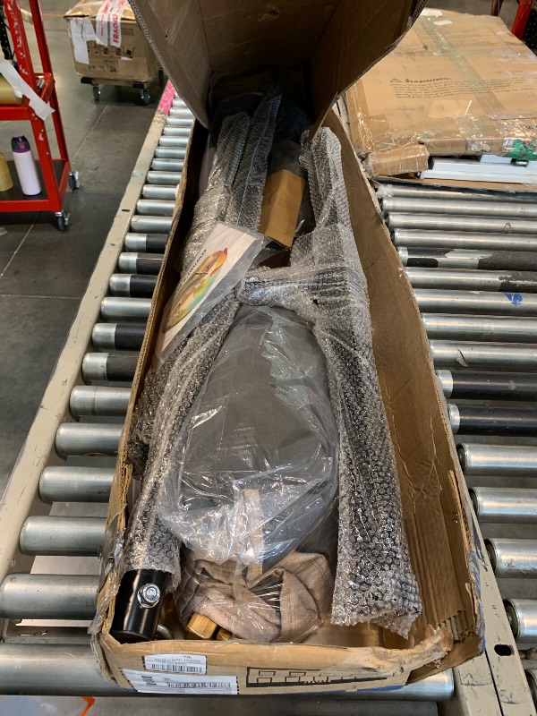 Photo 1 of ** missing instructions**
SUNCREAT Double Portable Hammock with Stand, 2 Person Hammock with Curved Spreader Bar, Balance Ropes Included, Dark Gray