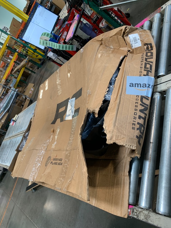 Photo 1 of ** MISSING HARDWARE**
Rough Country Sport Fender Flares for Toyota Tundra (2022-2025) - 6" Flare Height, Paintable Flat Black ABS, UV-Protected, No-Drill Install