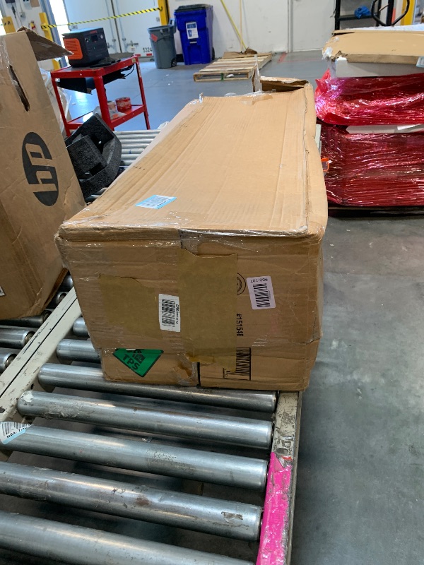 Photo 1 of ** DAMAGED, CRACKED WOOD**
Household Essentials Stowaway in-Wall Ironing Board Finish: White