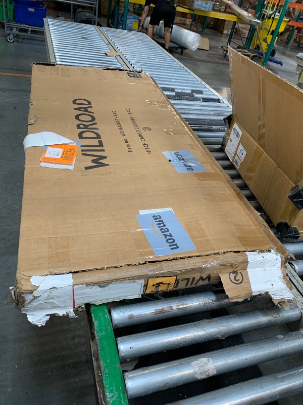 Photo 1 of ** partial set for cargo**SOLD AS IS/NO REFUND**

Wildroad Hitch Mount Cargo Carrier Basket 500 LBS Folding Vehicle Cargo Baskets 60" x 24" x 14" Fits 2" Receiver with Waterproof Cargo Carrier Bag and Hitch Tightener Fastener
