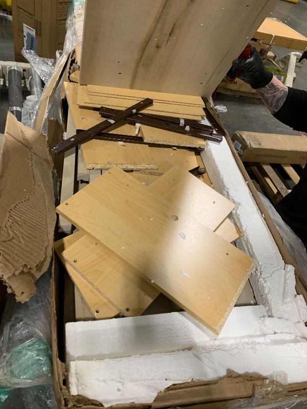 Photo 1 of ** missing instructions
Sauder Harvey Park 6 Drawer Dresser for Bedroom Wooden Dressers & Chest of Drawers, in Pacific Maple