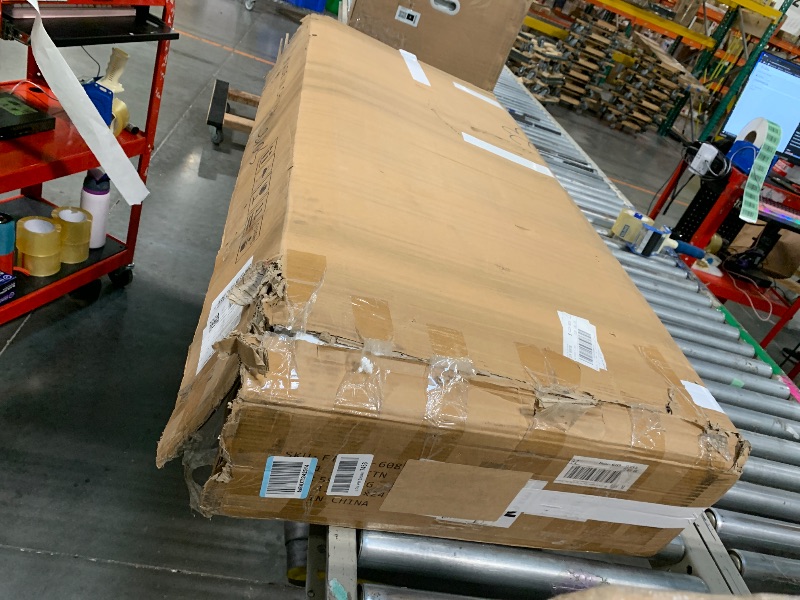 Photo 1 of ** MISSING INSTRUCTIONS**
DWVO Rattan Armoire Wardrobe Closet - 70" Tall Rattan Armoire Closet with Doors, Large Storage Cabinet with Drawers & Hanging Rod/Bedroom Armoire - Black