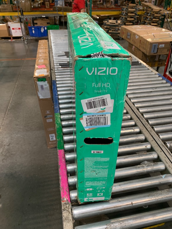 Photo 1 of ** missing tv legs*
VIZIO 40-inch Full HD 1080p Smart TV with DTS Virtual: X, Alexa Compatibility, Google Cast Built-in, Bluetooth Headphone Capable, (VFD40M-08 New)