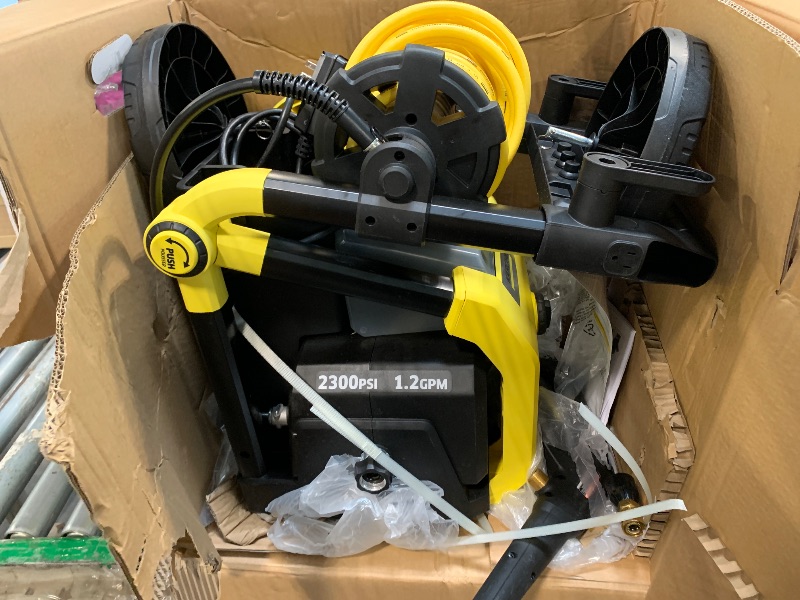 Photo 1 of ** missing parts for the hose*
*Kärcher Pressure Washer K2300PS, CETA Certified, 4 Spray Nozzles, Detergent Tank, Hose Reel, for Cars, Driveways, Siding, Patios, 1.2 GPM