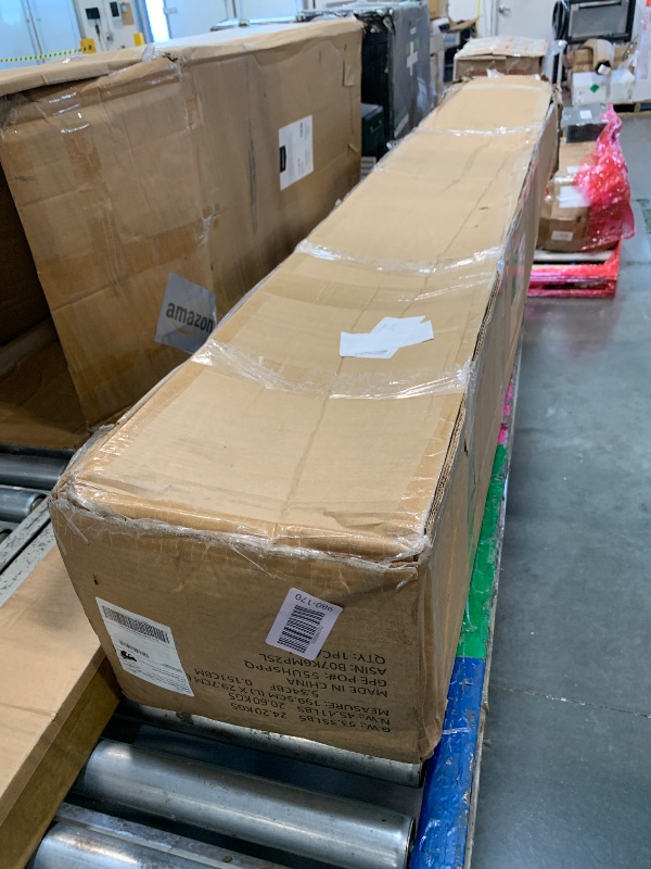 Photo 1 of ** no hardware needed**
Amazon Basics Smart Box Spring Bed Base, 9-Inch Height Mattress Foundation, Tool-Free Easy Assembly, King, 79"L x 75.5"W x 9"H, White