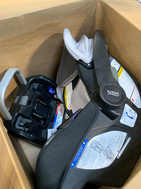 Photo 1 of  **SOLD AS IS/NO REFUND****missing stroller and base**
Britax Willow Brook S+ Baby Travel System