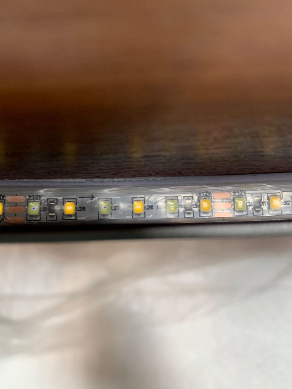 Photo 1 of ** damaged lights, very dim***
COOL2DAY 65" x 24" Led Full Length Mirror Wood Framed Wavy Full Body Mirror with Lights,Shatter-Proof Hanging/Leaning Irregular Wall Mirror Wooden Led Floor Mirror for Dressing Bedroom Living Room