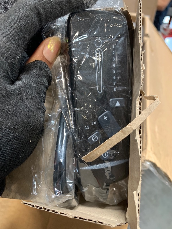 Photo 1 of ** missing 2 feet parts **
DUMOS Recliner Chair for Adults, Massage Reclining Chair for Living Room, Adjustable Home Theater Seating Single Sofa with Padded Seat Backrest and Footrest, Linen, Grey