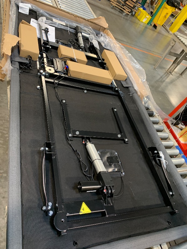 Photo 1 of  **SOLD AS IS/NO REFUND**** ONLY ONE HALF OF THE BED NOT A KING SIZE!!**
Marsail MS01-2 Split King Adjustable Bed Base with Massage-APP Connects Adjustable Bed Frame with 4 Height Options, 3 Minutes Fast Assembly, Wireless Control Adjustable Bed with Unde