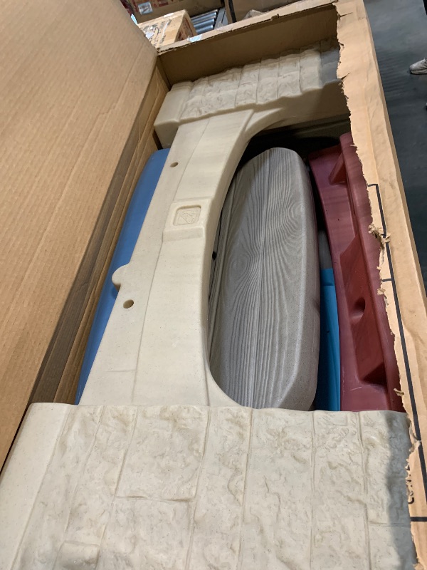 Photo 1 of **SOLD AS IS/NO REFUND**** MISSING CANOPY**
Step2 All Around Playtime Patio with Canopy Playset – Shaded Outdoor Playhouse for Kids with Realistic, Interactive Features, Room for Multiple Toddlers to Play – Dimensions: 60" H x 47.5" W x 47.5" D