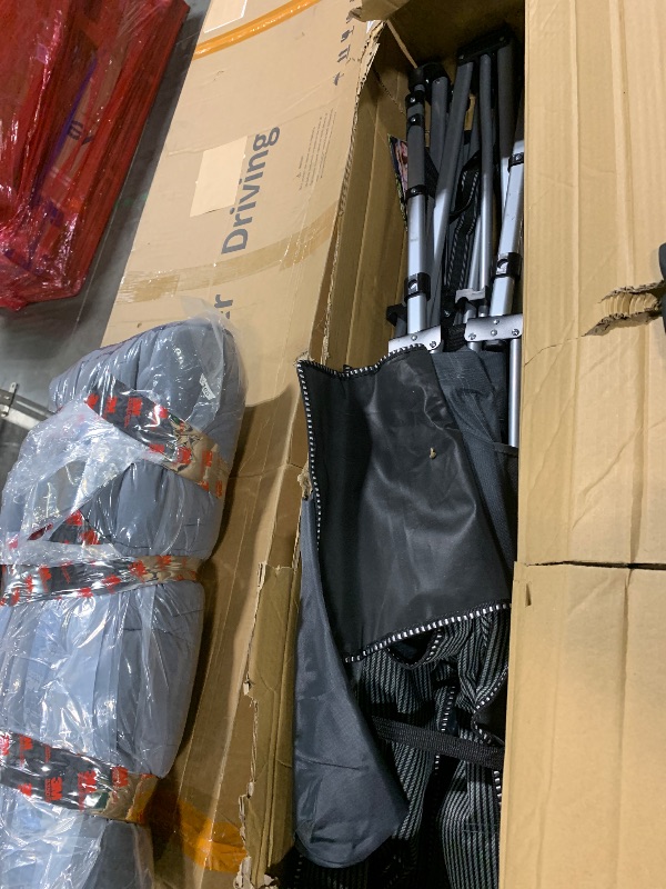 Photo 1 of ** missing bag**
ABORON Oversized XXL Folding Camping Cot W/Mat for Adults, 78" L x 32" W x 18" H Heavy Duty Outdoor Bed with Carry Bag,1200 D Layer Oxford Travel Camp Cots