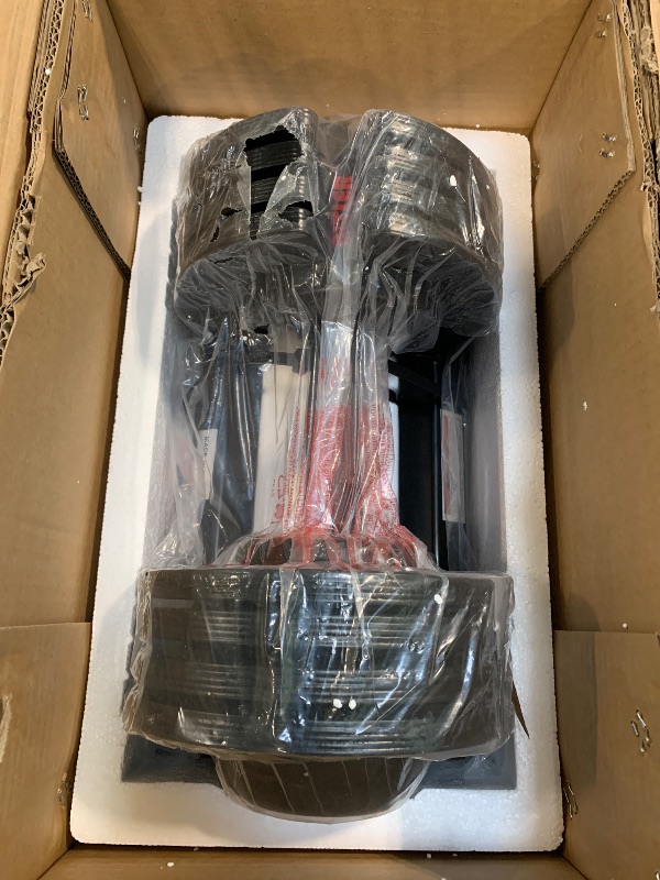 Photo 1 of ** partial set**
Adjustable Dumbbell Set with Tray - 52lbs, Anti-Slip Handle & Weight Plate for Home Strength Training