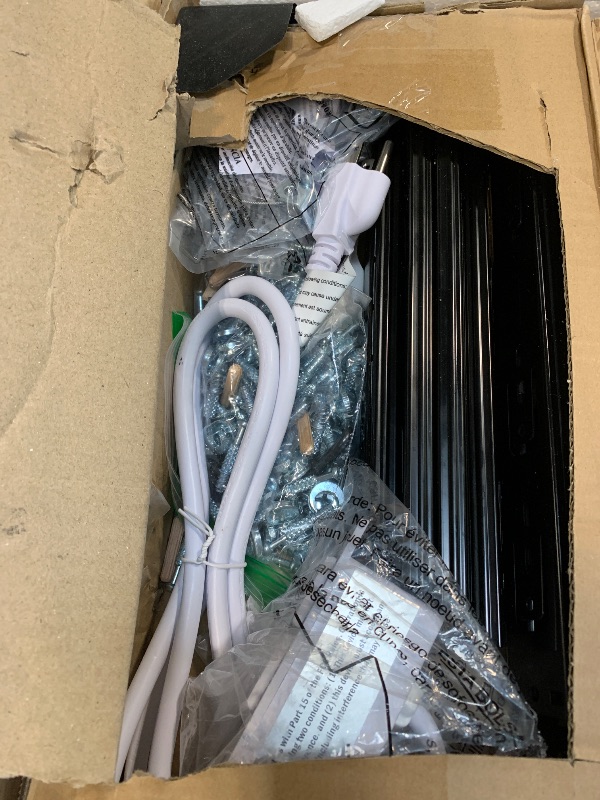 Photo 1 of ** missing some hardware**
DWVO Makeup Vanity Desk with Mirror & Lights, 40inch Vanity Table with Power Outlets, 4 Drawers & 6 Open Storage Shelves, 3 Color Modes & Adjustable Brightness Dressing Table for Bedroom, White