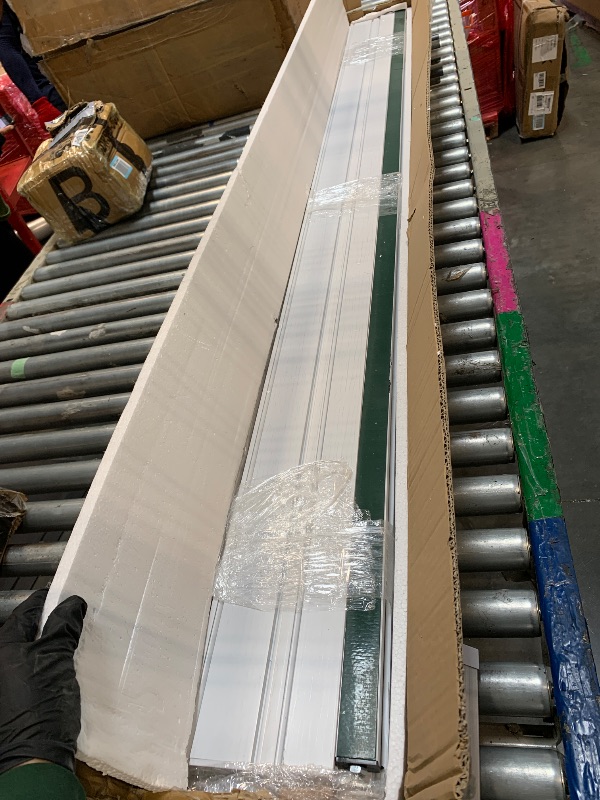 Photo 1 of ** missing instructions**
104RDHOUSE 38×80 in White Accordion Door with Frosted Acrylic Glass,PVC Interior Folding Doors for,No Need for Punching, Include Door and Mounting Hardware,Handle,Latch ?