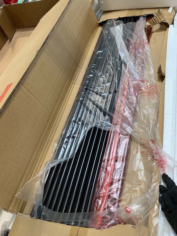 Photo 1 of ** partcial set, may only be the stairs**
KEIKI Queen Size Metal Loft Bed Frame with Convertible Staircase, Built-in Storage Shelves and Wardrobe, Loft Bed with Solid Slats, Guardrail, No Box Spring Required, Easy Assembly, for Bedroom, Black