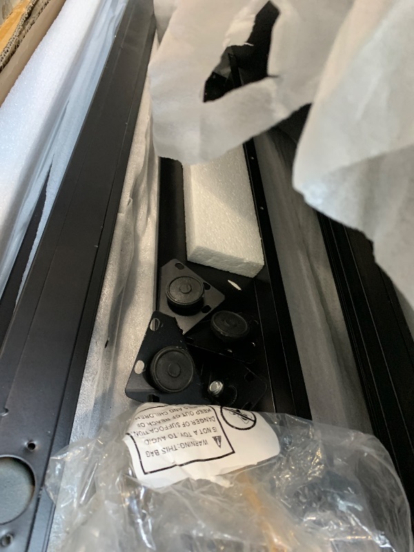 Photo 1 of ** partcial set****SOLD AS IS/NO REFUND**
IRONMIX Modern Display Cabinet with Doors, Metal Curio Display Cabinet with Adjustable Shelves, 70.87" H Display Case, White Book Shelf with Storage for Home Office Living Room