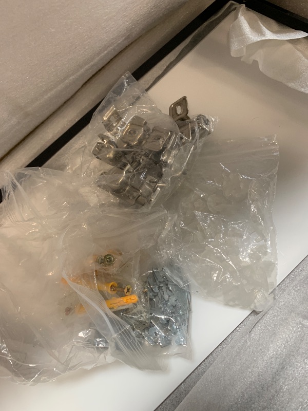 Photo 1 of ** partcial set****SOLD AS IS/NO REFUND**
IRONMIX Modern Display Cabinet with Doors, Metal Curio Display Cabinet with Adjustable Shelves, 70.87" H Display Case, White Book Shelf with Storage for Home Office Living Room