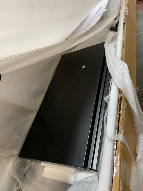 Photo 1 of ** partcial set****SOLD AS IS/NO REFUND**
IRONMIX Modern Display Cabinet with Doors, Metal Curio Display Cabinet with Adjustable Shelves, 70.87" H Display Case, White Book Shelf with Storage for Home Office Living Room