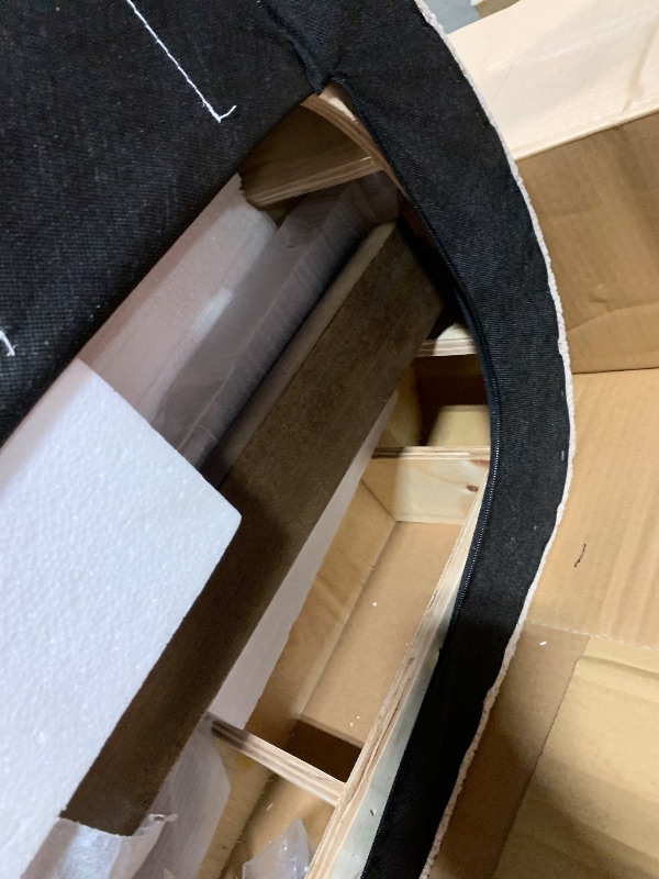 Photo 1 of ** missing instructions**
Christopher Knight Home Arden Minimalist Style Rectangular Loop Yarn Fabric Ottoman Bench, Rubberwood Frame, Entryway Bench, Living Room Sofa Extra Seat, End of Bed Footstool, Beige+Brown