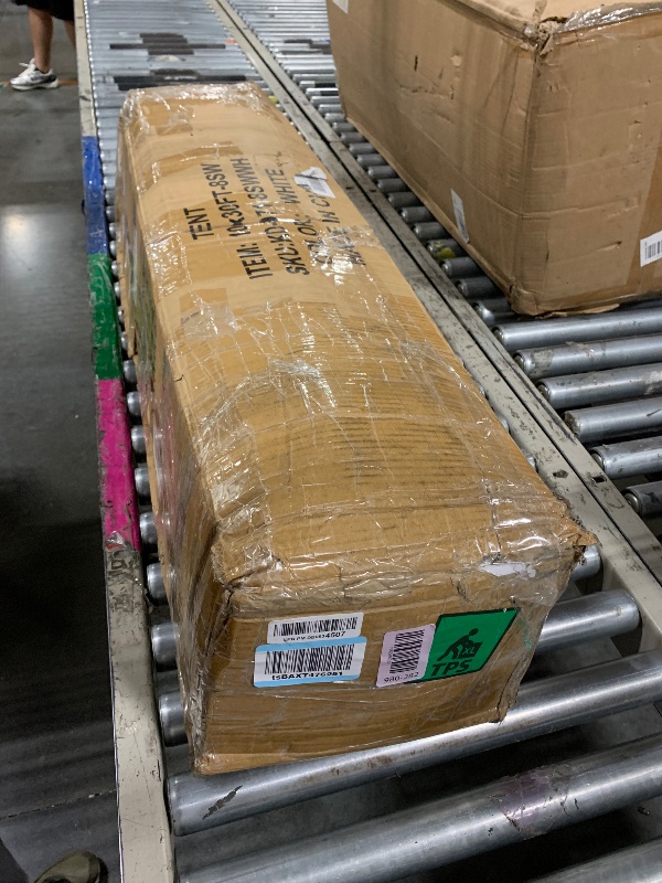 Photo 1 of ** missing instructions**
10X30 FT Pop Up Canopy Tent, Outdoor Event Gazebo with 8 Removable Sidewalls, Wind-Resistant Frame & Easy Setup for Receptions, Party, Wedding, Corporate Events, White