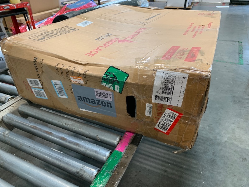 Photo 1 of ** unable to test**
Rodalflame Electric Fireplace Inserts with 3 Flame & Top Light, Recessed Fireplace Heater, Thermostat, 750/1500W, Crackling Sound, Logs & Crystals, Timer, 32.2" W x 26" H Rear, No Wall Mount