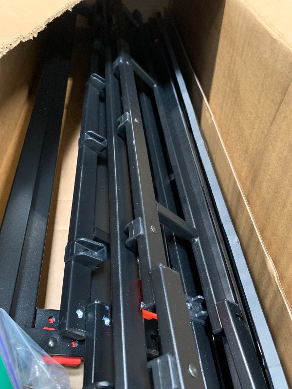 Photo 1 of ** missing instructions and hardware**
Amazon Basics Smart Box Spring Bed Base, 5-Inch Height Mattress Foundation, Tool-Free Easy Assembly, King, 79"L x 75.5"W x 5"H, White