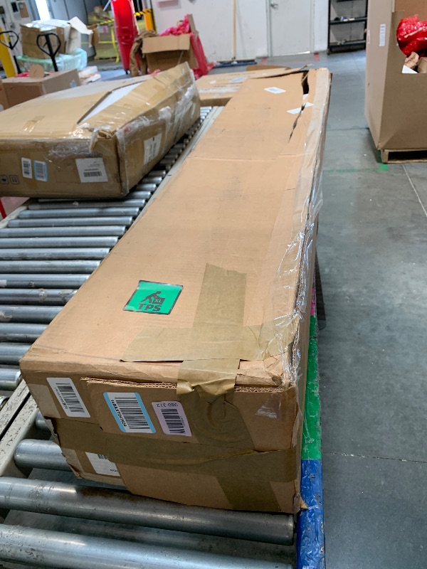 Photo 1 of ** missing instructions and hardware**
Amazon Basics Smart Box Spring Bed Base, 5-Inch Height Mattress Foundation, Tool-Free Easy Assembly, King, 79"L x 75.5"W x 5"H, White