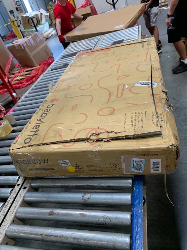 Photo 1 of ** loose hardware**
letto Rolli 9-in-1 Convertible Baby Crib w/Wheels - Includes Pad & Conversion Kits for Bassinet, Standard Crib, Toddler Bed, Daybed & Junior Bed - GREENGUARD Gold - 3 Adjustable Heights - White