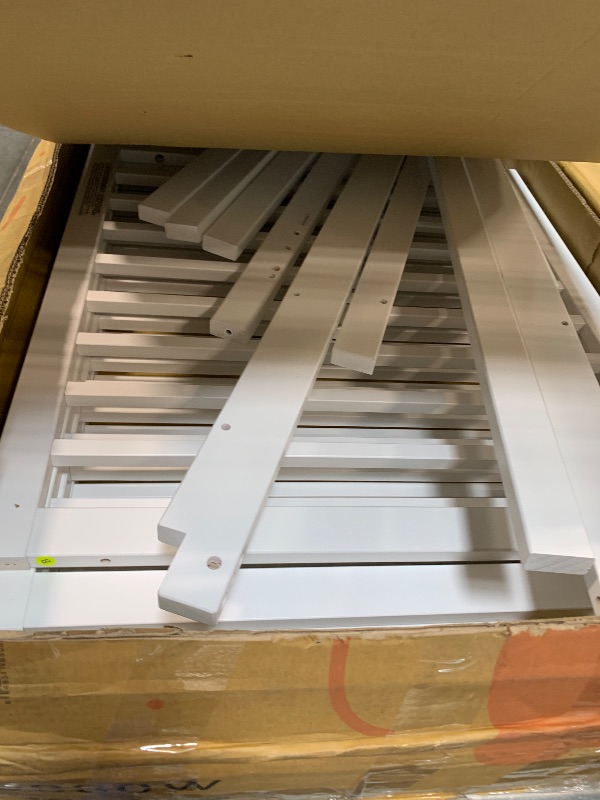 Photo 1 of ** loose hardware**
letto Rolli 9-in-1 Convertible Baby Crib w/Wheels - Includes Pad & Conversion Kits for Bassinet, Standard Crib, Toddler Bed, Daybed & Junior Bed - GREENGUARD Gold - 3 Adjustable Heights - White