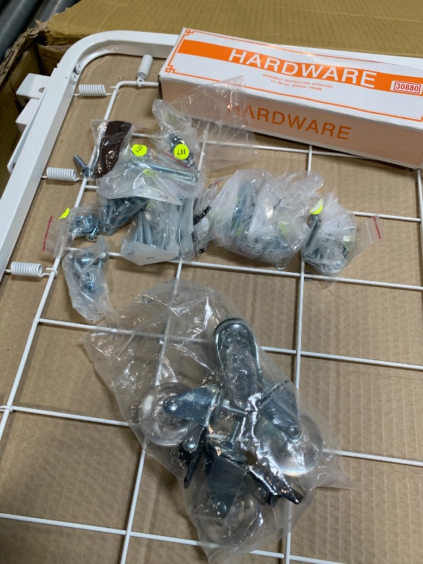 Photo 1 of ** loose hardware**
letto Rolli 9-in-1 Convertible Baby Crib w/Wheels - Includes Pad & Conversion Kits for Bassinet, Standard Crib, Toddler Bed, Daybed & Junior Bed - GREENGUARD Gold - 3 Adjustable Heights - White