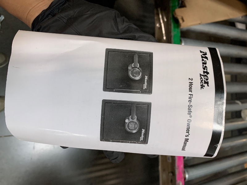 Photo 1 of ** unable to test**
Master Lock Black Premium Fireproof and Waterproof Safe with Digital Keypad, 0.82 cu-ft, STW082GTC