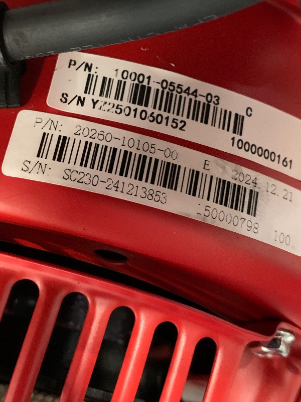 Photo 1 of ** unable to test without fuel**
A-iPower 5000-Watt Portable Generator Gas Powered, CO Sensor Shutdown, Heavy Duty Generators with 223cc OHV Engine For Jobsite, RV, Home Backup, Emergency (GXS5000)