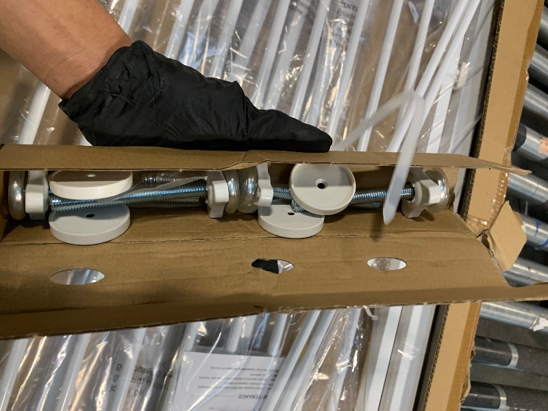 Photo 1 of ** MISSING HARDWARE*-*
57" Extra Tall Cat Gate for Doorway,29.5-43.3" Width, Extra Tall Baby Gate Tall Dog Gate Wide Baby Gate Safety,Narrow Auto-Close for Indoor Stairs, Doorways, and Kitchen