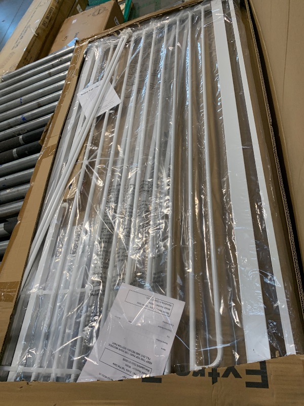 Photo 1 of ** MISSING HARDWARE*-*
57" Extra Tall Cat Gate for Doorway,29.5-43.3" Width, Extra Tall Baby Gate Tall Dog Gate Wide Baby Gate Safety,Narrow Auto-Close for Indoor Stairs, Doorways, and Kitchen