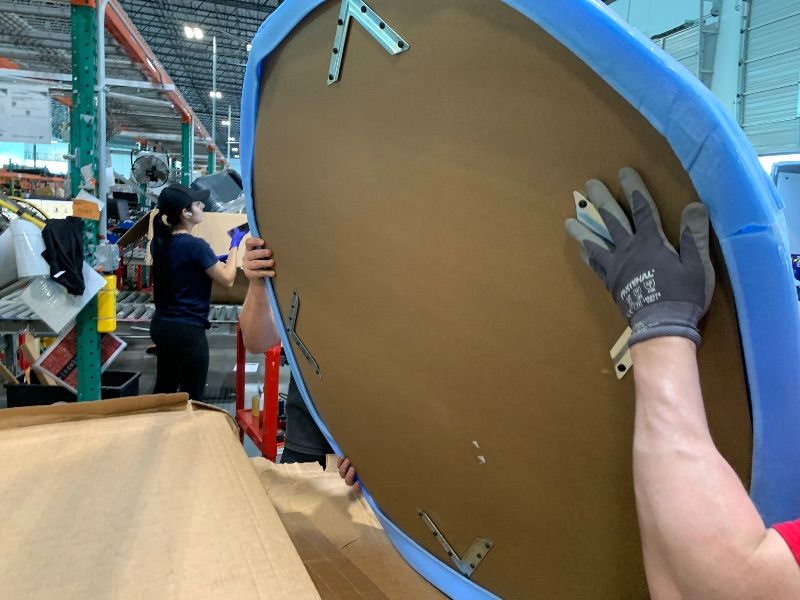 Photo 1 of ** table top only**
Correll 48" Octagon Shaped, Classroom Dry Erase/Markerboard Top Activity Table, Height Adjustable (19"-29), White Durable High Pressure Laminate, School Furniture, Made in The USA