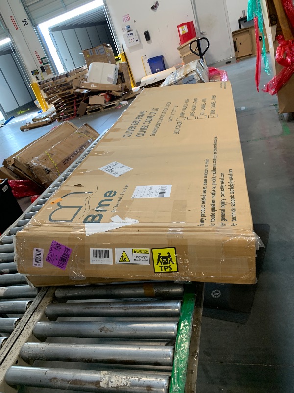 Photo 1 of ** missing instructions**
Bme Oliver Headboard Queen Size Bed Frame - 15-Inch Signature Design with Rattan Headboard, Bohemian and Mid Century Style, 12-Slat Wood Support, No Box Spring Needed - Easy Assembly, Caramel