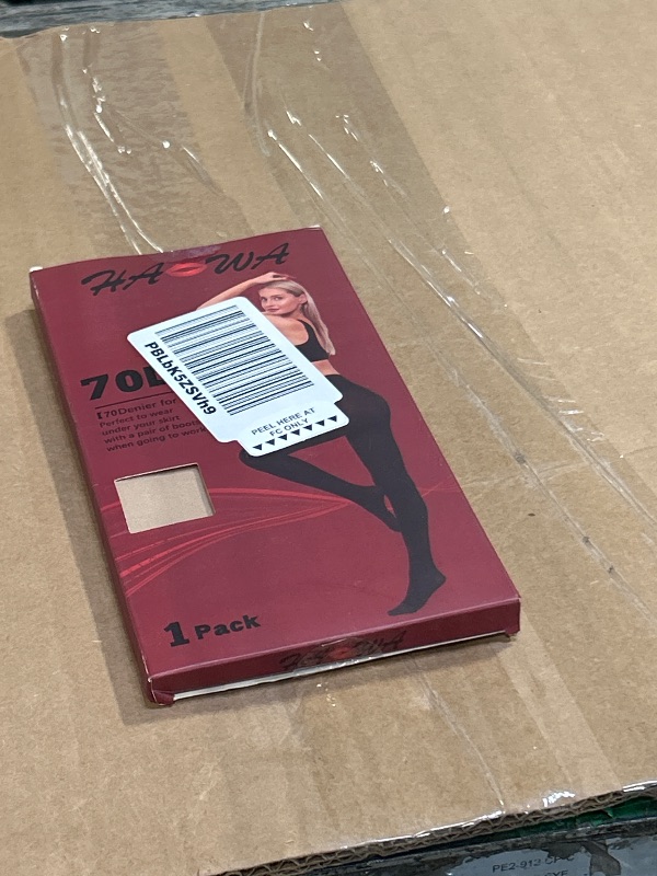 Photo 1 of 
Women's 80D Opaque Nude Tights, High Waist Control Top Soft Tights Winter Nylon Warm Pantyhose for Women