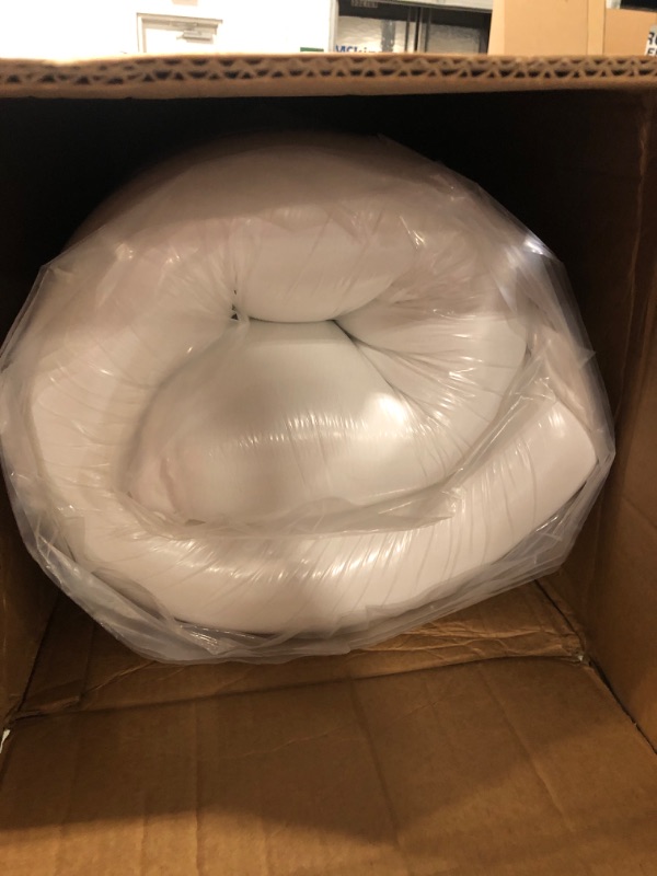 Photo 1 of *******FACTORY SEALED******** NO RETURNS******** Amazon Basics Memory Foam Mattress, Medium Firm, 12 Inch, Full, White/Grey