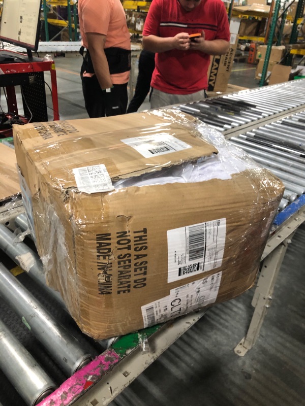 Photo 1 of *****FACTORY SEALED******* Trlyc Spandex Folding Chair Covers 100 Pcs Universal Fitted Dining Chair Cover Stretchy Slipcovers for Wedding Party Banquet Flat-Front Chairs Covers (White)