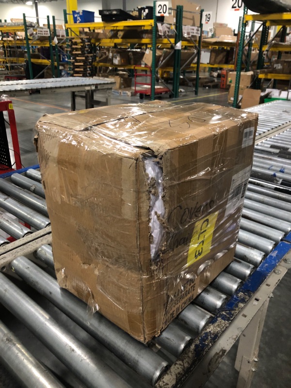 Photo 1 of ******FACTORY SEALED******* Trlyc Spandex Folding Chair Covers 100 Pcs Universal Fitted Dining Chair Cover Stretchy Slipcovers for Wedding Party Banquet Flat-Front Chairs Covers (White)