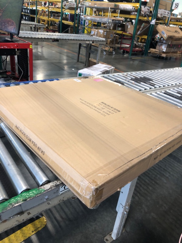 Photo 1 of ******BRAND NEW ITEM******** U.S. Art Supply Unfinished Cradled Wood Panels for Painting, 2 Pack of 36x36 inch - Gallery Birch Wooden Canvas Boards 1-1/2" Deep - Mixed-Media Craft, Acrylic, Oil, Encaustic, Paint Pouring