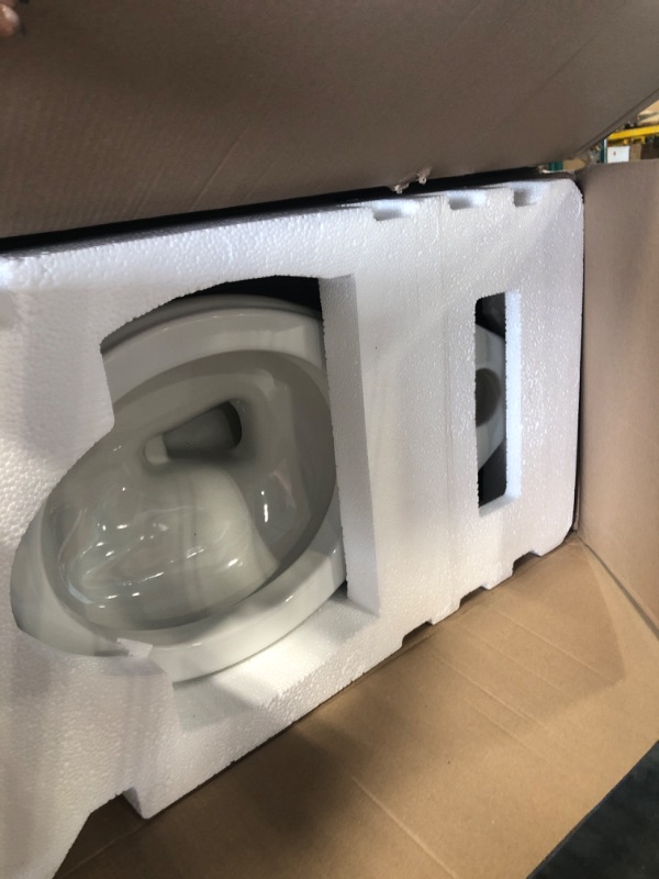 Photo 1 of ********* JUST TOILET ********** BRAND NEW ITEM ******** Kohler K-3933-RA-0 2-Piece Round Comfort Height Toilet Less Seat 1.28 GPF White