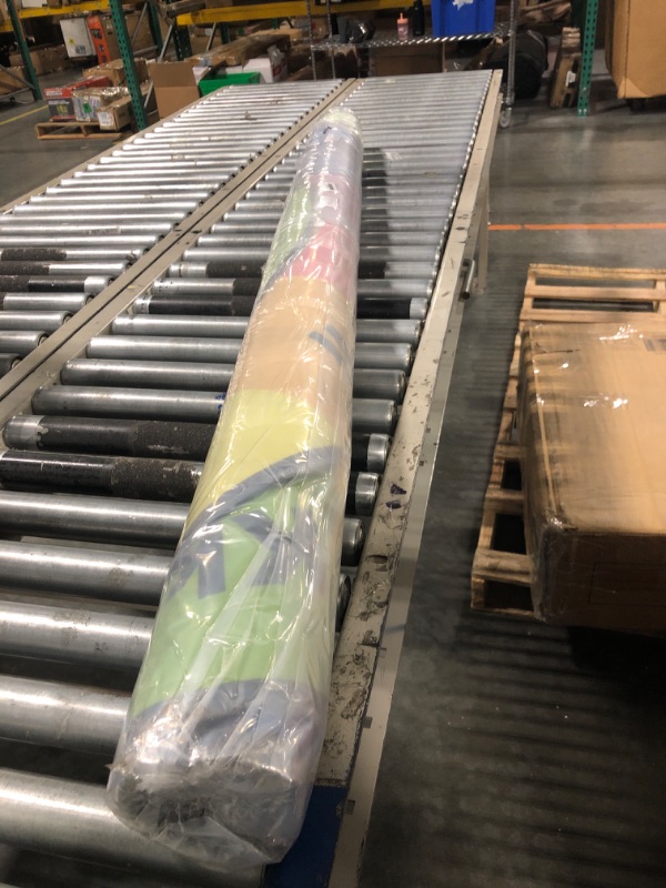 Photo 1 of *****FACTORY SEALED****** Timgle ABC Alphabet Number Classroom Rug Early Learning Kids Rug Carpet Educational Kids Carpet Playmat Play Area Non Slip Baby Playroom Mat Oval for Daycare Toddler Room Preschool, 6 x 9 ft