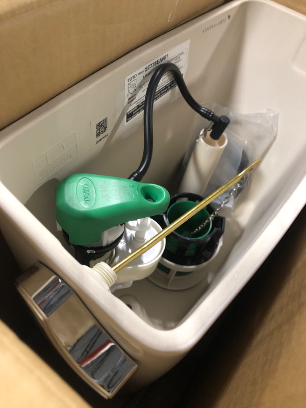 Photo 1 of ********BRAND NEW IIITEM********* TOTO Drake 1.28 GPF Toilet Tank with WASHLET+ Auto Flush Compatibility, Cotton White - ST776EA#01