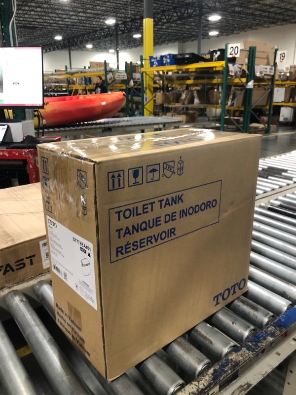 Photo 1 of ********BRAND NEW IIITEM********* TOTO Drake 1.28 GPF Toilet Tank with WASHLET+ Auto Flush Compatibility, Cotton White - ST776EA#01