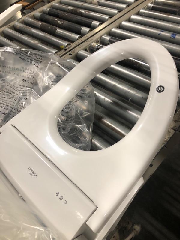 Photo 1 of *******BRAND NEW TEM********* TOTO® WASHLET®+ S7A Electronic Bidet Toilet Seat with EWATER+® Bowl and Wand Cleaning, Auto Open and Close Contemporary Lid, Elongated, Cotton White - SW4736AT40#01