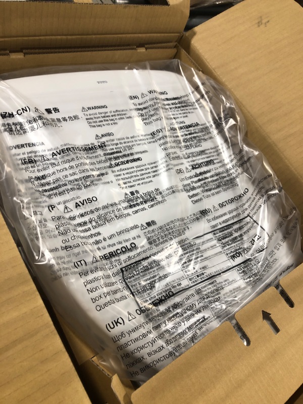 Photo 1 of *******BRAND NEW TEM********* TOTO® WASHLET®+ S7A Electronic Bidet Toilet Seat with EWATER+® Bowl and Wand Cleaning, Auto Open and Close Contemporary Lid, Elongated, Cotton White - SW4736AT40#01